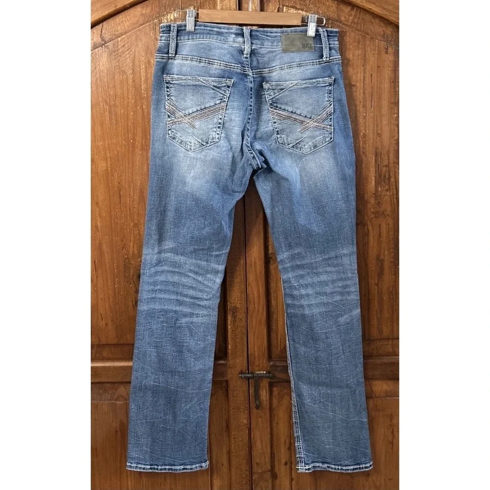 Mens Buckle BKE Jake Jeans Straight Leg Stretch Sz 32 32x32